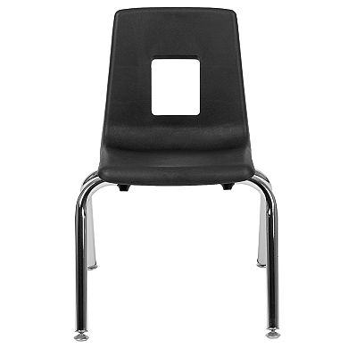 Emma and Oliver Student Stack School Chair - 14-inch