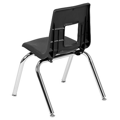 Emma and Oliver Student Stack School Chair - 14-inch