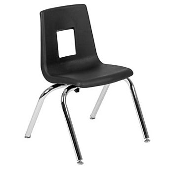 Emma and Oliver Student Stack School Chair - 14-inch
