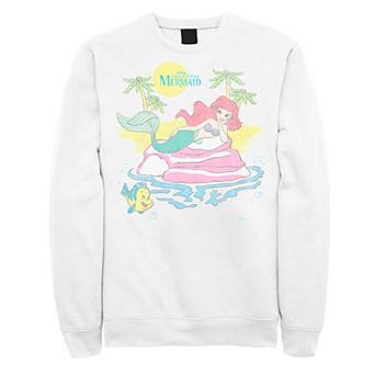 Disney's The Little Mermaid Ariel Men's Beach Portrait Sweatshirt