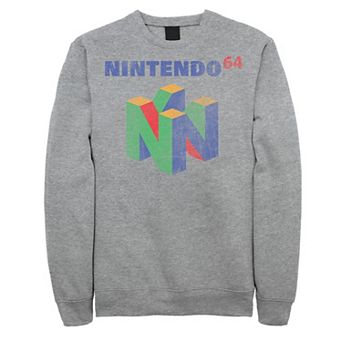 Men's Nintendo 64 Logo Vintage Sweatshirt