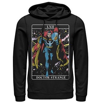Men's Marvel Doctor Strange Comic Tarot Card Hoodie