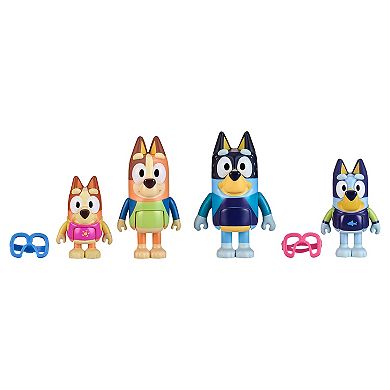 Bluey 4-Pack Series 9 Beach Day Figures