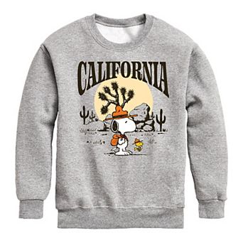 Boys 8-20 Peanuts Beagle Scouts California Graphic Fleece