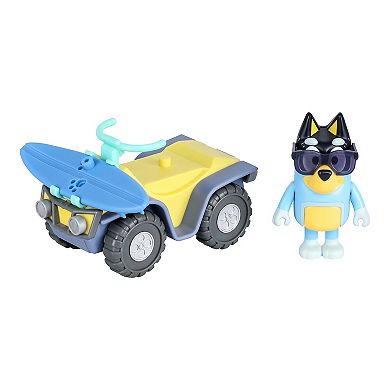 Bluey Series 9 Beach Quad & Bandit Figure Set