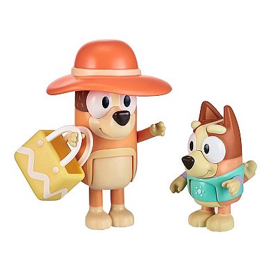 Bluey 2-Pack Series 9 Beach Day Figures
