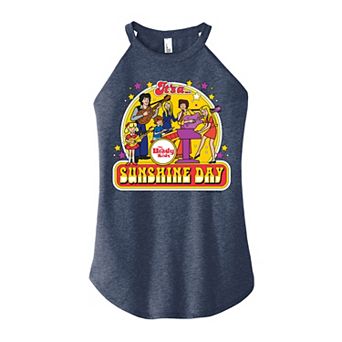 Juniors' The Brady Bunch Sunshine Day High Neck Tank Top