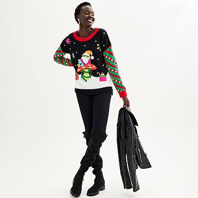 Women's Celebrate Together™ Long Sleeve Crewneck Christmas Sweater