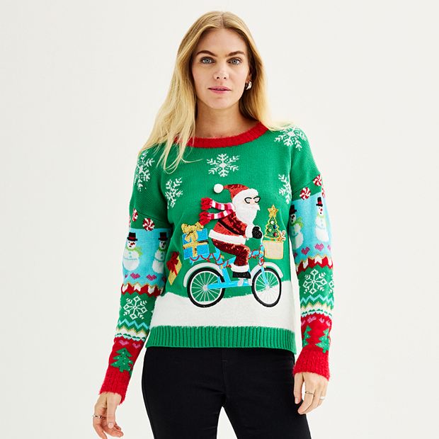 Womens christmas outlet sweaters kohls