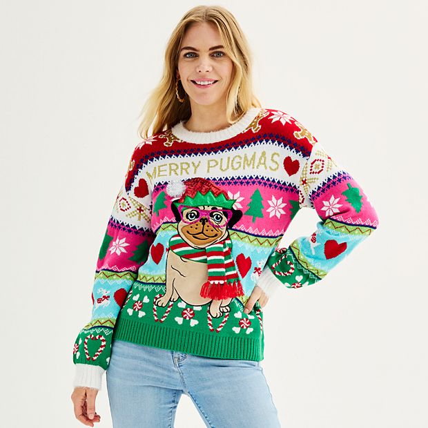 Kohls christmas shop sweaters womens