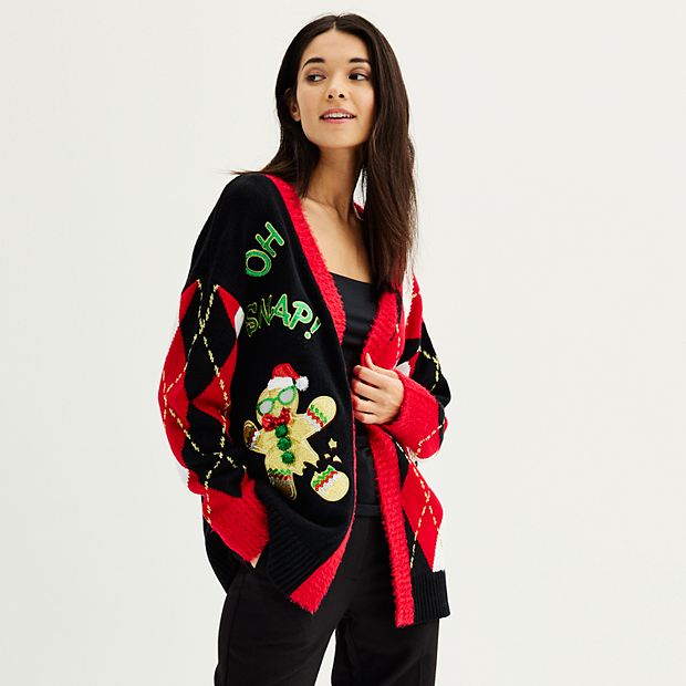 Kohls open front on sale cardigan