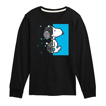 Boys 8-20 Peanuts Wire Frame Long Sleeve Tee