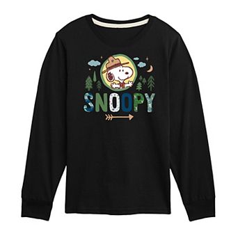Boys 8-20 Peanuts Ranger Snoopy Long Sleeve Tee