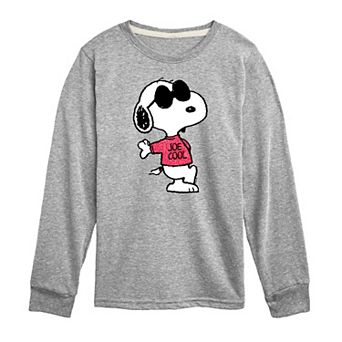 Boys 8-20 Peanuts Joe Cool Long Sleeve Tee
