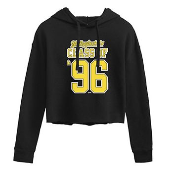 Juniors' Yellowjackets Class Of 96 Cropped Hoodie