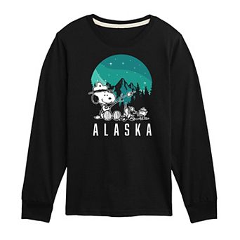 Boys 8-20 Peanuts Beagle Scouts Alaska Long Sleeve Tee
