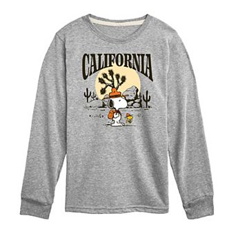 Boys 8-20 Peanuts Beagle Scouts California Long Sleeve Tee