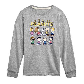 Boys 8-20 Peanuts Friends Long Sleeve Tee