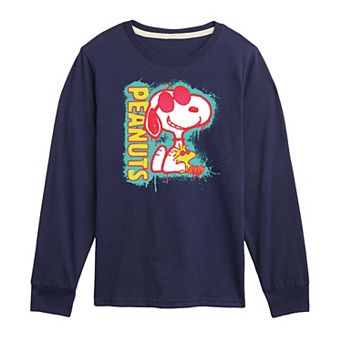 Boys 8-20 Peanuts Snoopy Woodstock Long Sleeve Graphic Tee