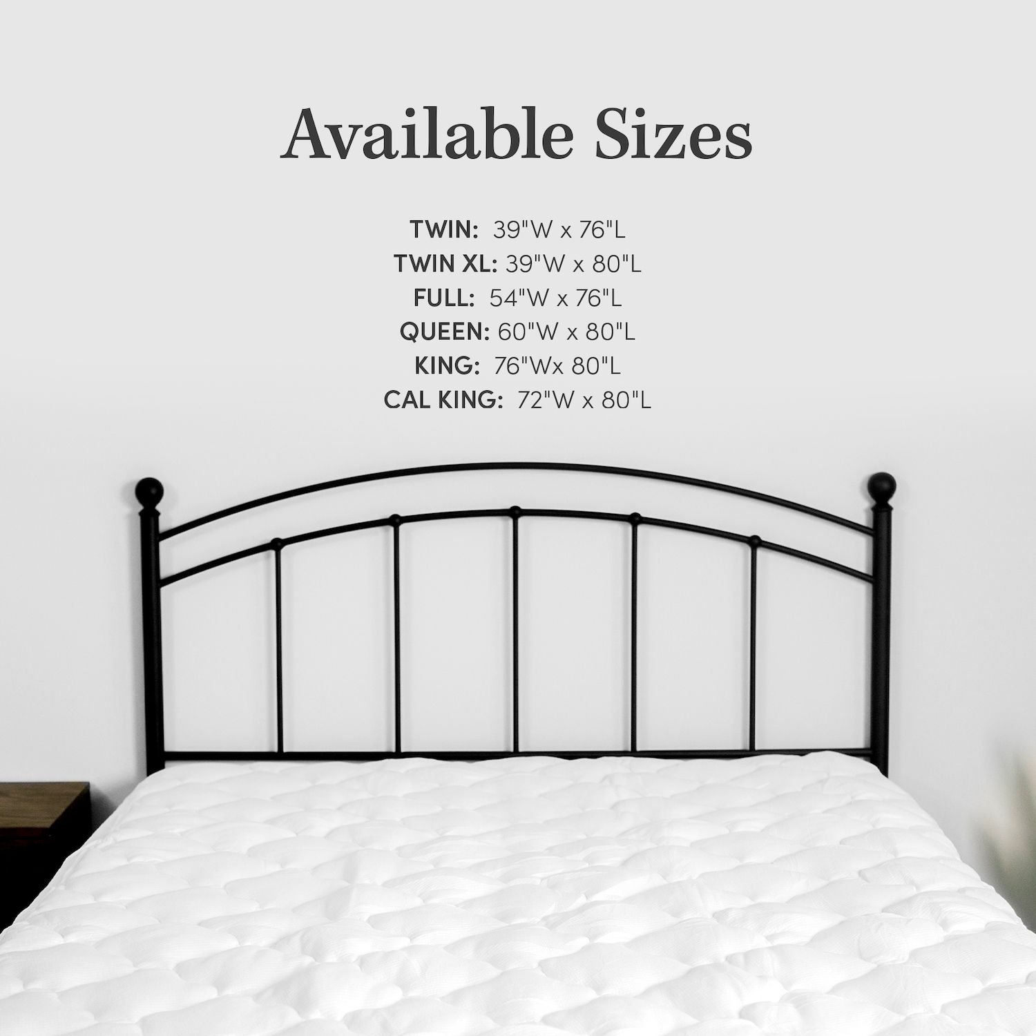 Woolmark Mattress Topper & Underblanket - Extra Thick Wool Pad Cover 140x200 Cm For Added Comfort & Warmth