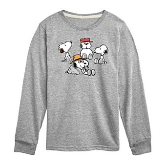 Boys 8-20 Peanuts Snoopy Siblings Long Sleeve Graphic Tee