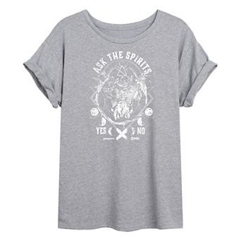 Juniors' Yellowjackets Ask The Spirits Oversized Tee