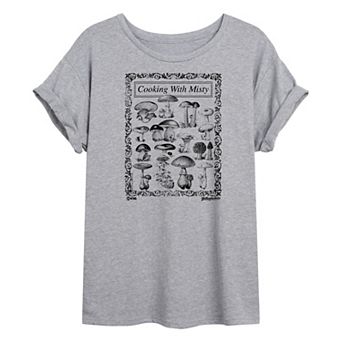 Juniors' Yellowjackets Cooking with Misty Oversized Tee