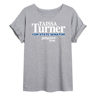 Juniors' Yellowjackets Taissa Turner Oversized Tee