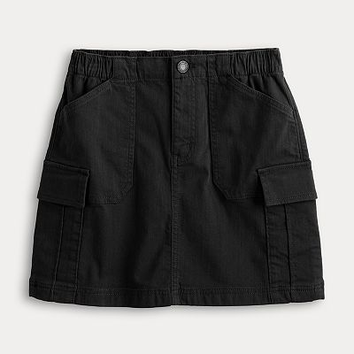 Juniors SO Cargo Utility Skirt