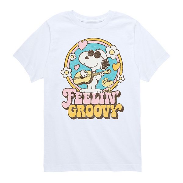 Boys 8-20 Peanuts Snoopy Feelin' Groovy Graphic Tee