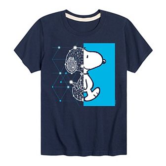 Boys 8-20 Peanuts Snoopy Wire Frame Graphic Tee