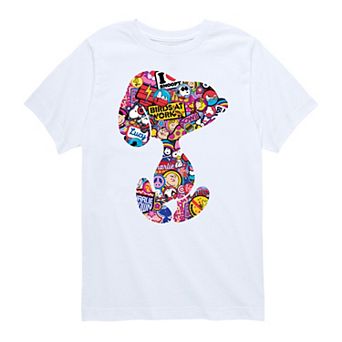 Boys 8-20 Peanuts Snoopy Silhouette Graphic Tee