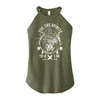 Juniors' Yellowjackets Spirits High Neck Tank Tops