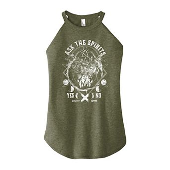 Juniors' Yellowjackets Spirits High Neck Tank Tops