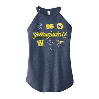 Juniors' Yellowjackets Icons High Neck Tank Tops