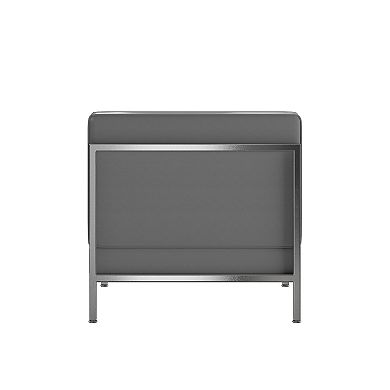 Emma and Oliver Contemporary LeatherSoftSoft Reception Modular Middle Chair