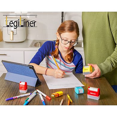 LegiLiner Dashed Shaded/Highlighted Handwriting Line for Classroom Supplies and At-Home Use