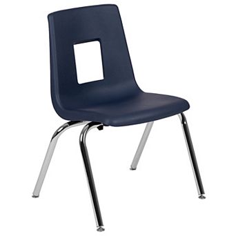 Emma and Oliver Student Stack School Chair - 16-inch