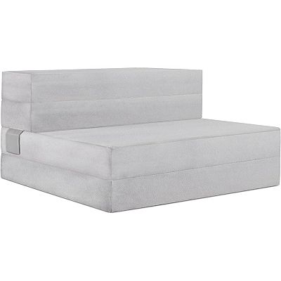 Heyward 4.5 Trifold Sofa Foam XL Twin Mattress XL Twin Bed Mattress Folds into Couch