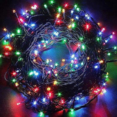 Twinkle Star 200ct Led Christmas Tree String Lights Indoor & Outdoor Plug In - 66ft