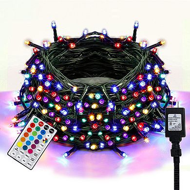 Twinkle Star 200ct Led Christmas Tree String Lights Indoor & Outdoor Plug In - 66ft