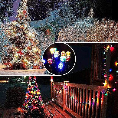 Twinkle Star 200ct Led Christmas Tree String Lights Indoor & Outdoor Plug In - 66ft