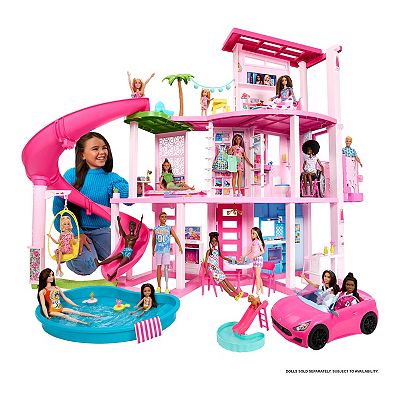 Barbie pool with slide on sale