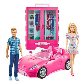 Barbie® & Ken® Ultimate Closet with Handle & Convertible Vehicle (Kohl's Exclusive)