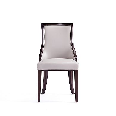 MANHATTAN COMFORT Grand Faux Leather Dining Chair 4-piece Set