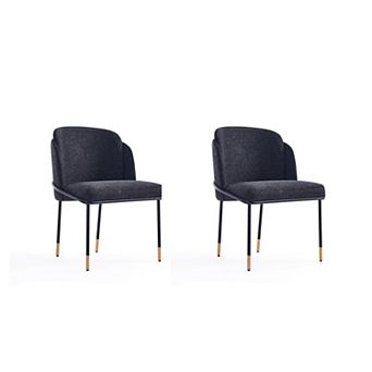 MANHATTAN COMFORT Flor Dining Chair 2 pc Set