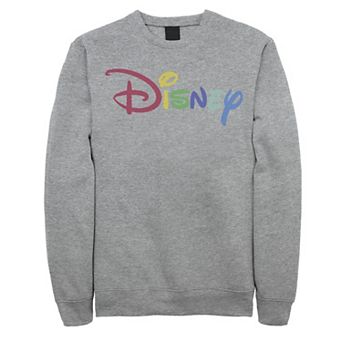 Disney's Men's Disney Rainbow Logo Sweatshirt