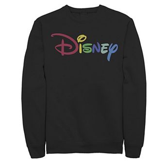 Disney's Men's Disney Rainbow Logo Sweatshirt