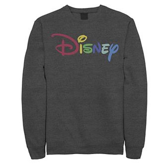 Disney's Men's Disney Rainbow Logo Sweatshirt