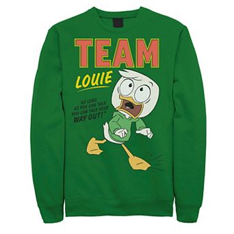 Disney's DuckTales Team Louie You Can Talk Your Way Out Men's Sweatshirt